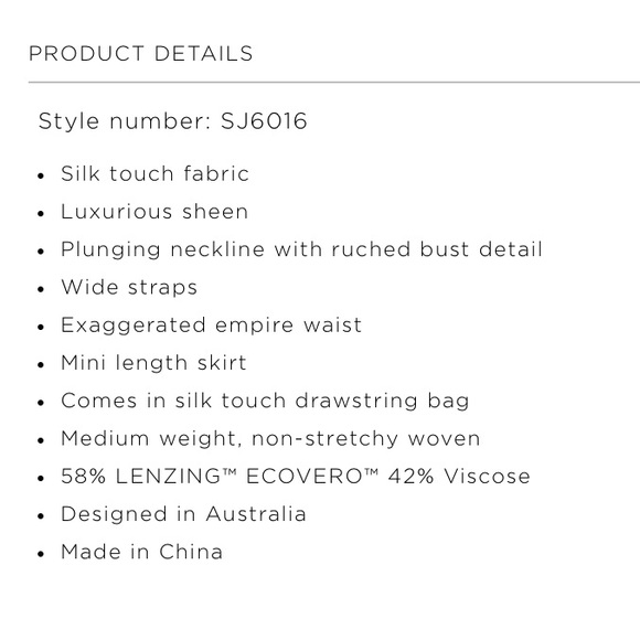 White Satin Dress from Shana Joy - Picture 6 of 6